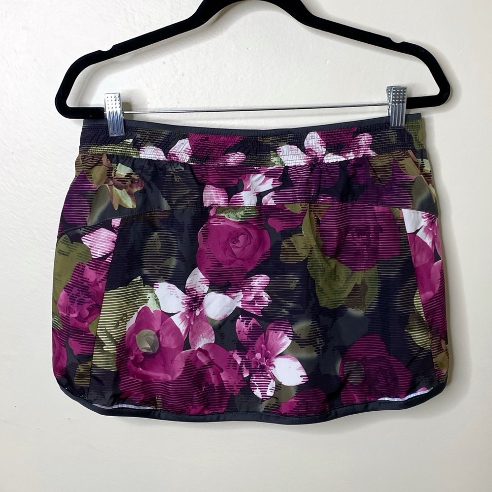 The North Face Reflex Core Skort FlashDry Flower Print - Picture 2 of 7